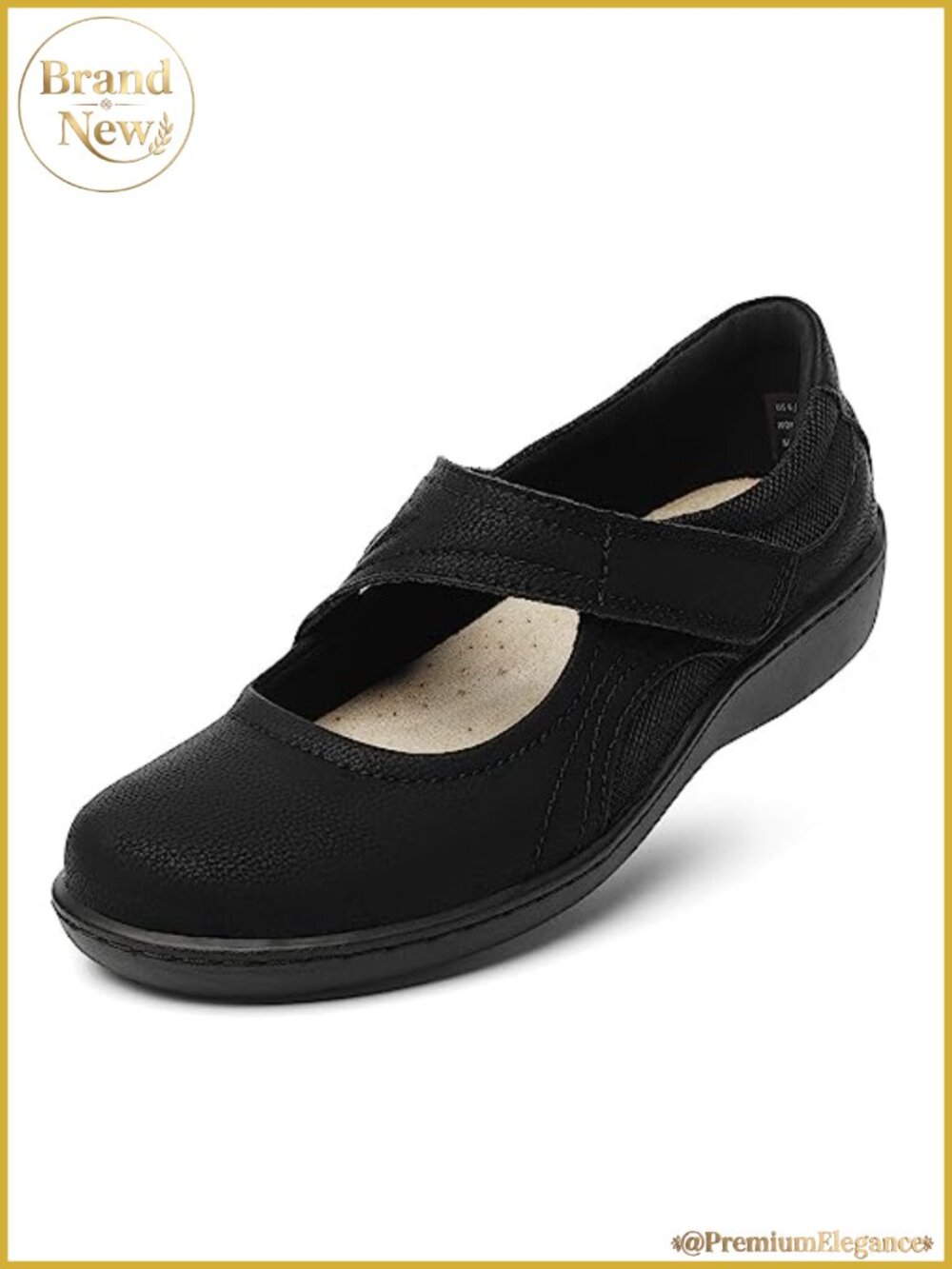 Women's Mary Jane Flats Comfort Slip On Dress Shoes